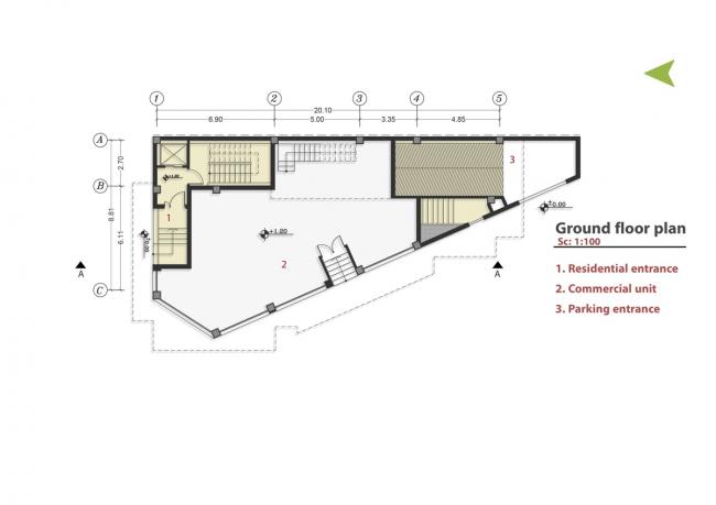 BIM建筑|如同被风化的粗粝岩石：阿维尼室第楼 | Heram建筑事务所