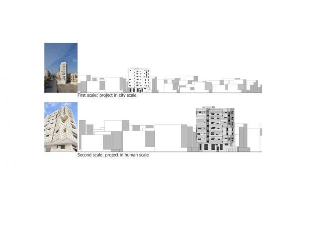 BIM建筑|如同被风化的粗粝岩石：阿维尼室第楼 | Heram建筑事务所