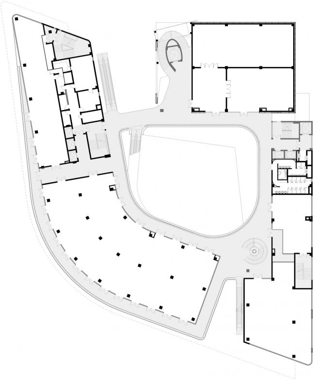 BIM建筑|二沙文立方: 一座垂直的街道美术馆 / 扉建筑