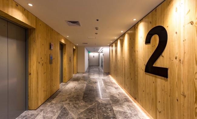 BIM建筑|CORTEZZA年夜楼，木石对话天然 / TERRANUM