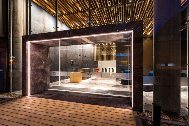 BIM建筑|CORTEZZA年夜楼，木石对话天然 / TERRANUM