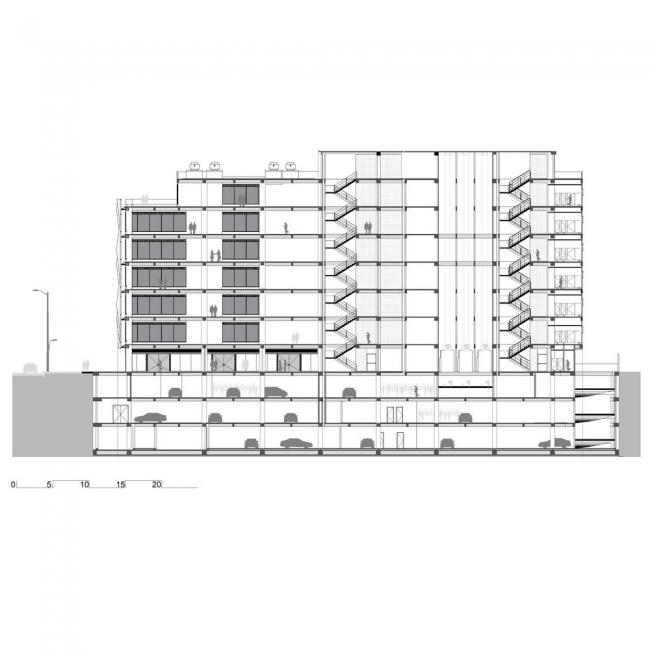 BIM建筑|CORTEZZA年夜楼，木石对话天然 / TERRANUM