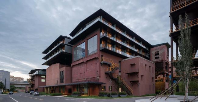 BIM建筑|北京首钢工舍智选沐日酒店“仓阁” / 中国建筑设计研讨院有限公司