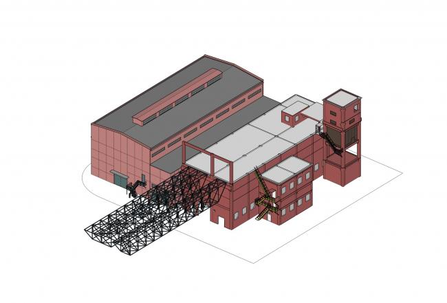 BIM建筑|北京首钢工舍智选沐日酒店“仓阁” / 中国建筑设计研讨院有限公司