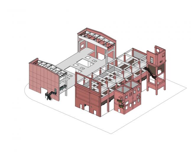BIM建筑|北京首钢工舍智选沐日酒店“仓阁” / 中国建筑设计研讨院有限公司