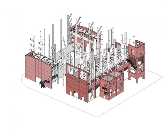 BIM建筑|北京首钢工舍智选沐日酒店“仓阁” / 中国建筑设计研讨院有限公司