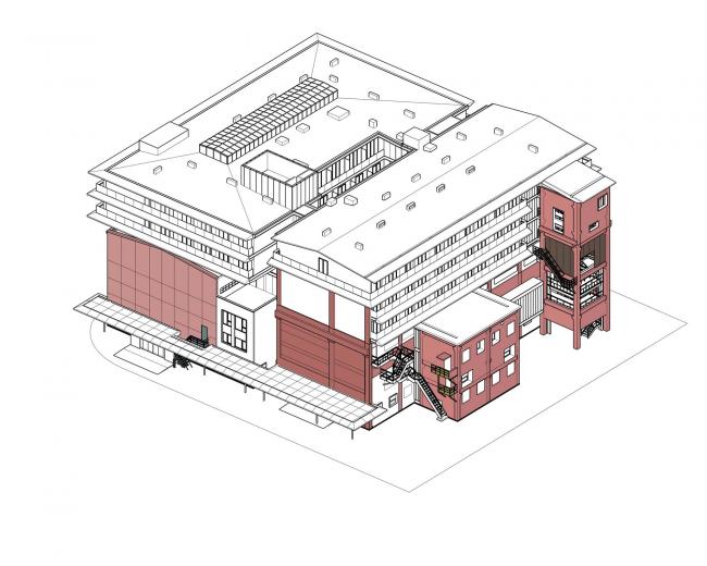 BIM建筑|北京首钢工舍智选沐日酒店“仓阁” / 中国建筑设计研讨院有限公司
