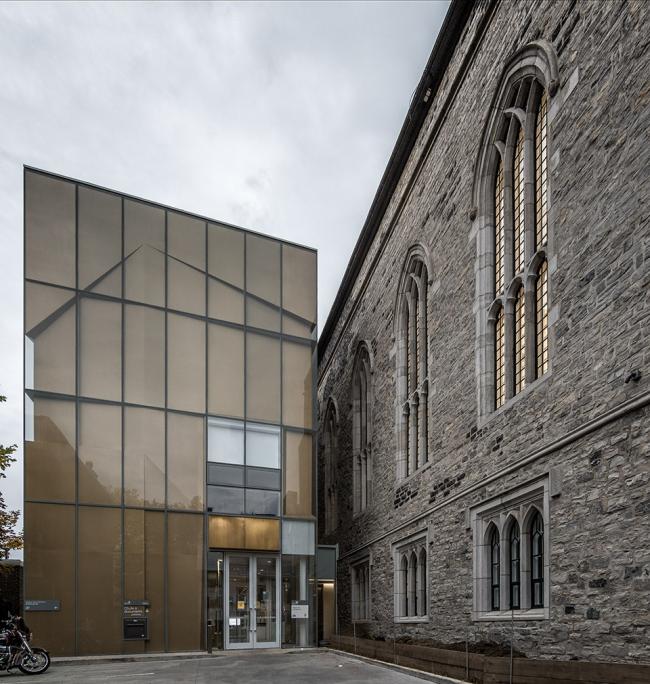 BIM建筑|在纯白中融会，古典与现代的碰撞与同一：加拿年夜韦斯利神庙扩建工程