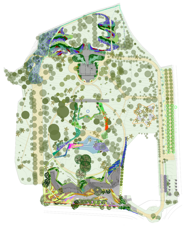 BIM建筑|Las Majadas de Pirque公园及室第