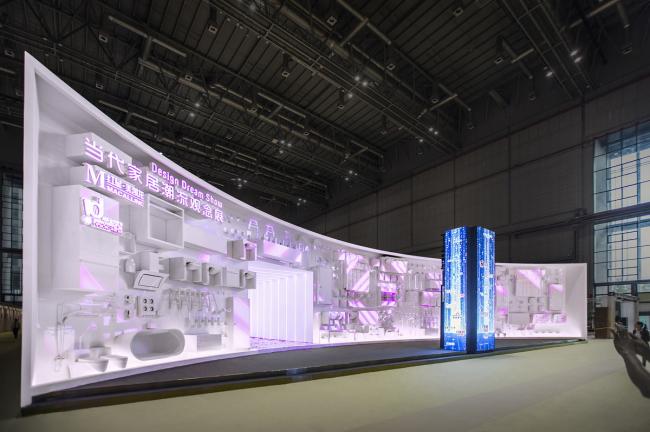 BIM建筑|由家具组成的创意天然空间——2018DDS展览 / TOWO堂晤设计