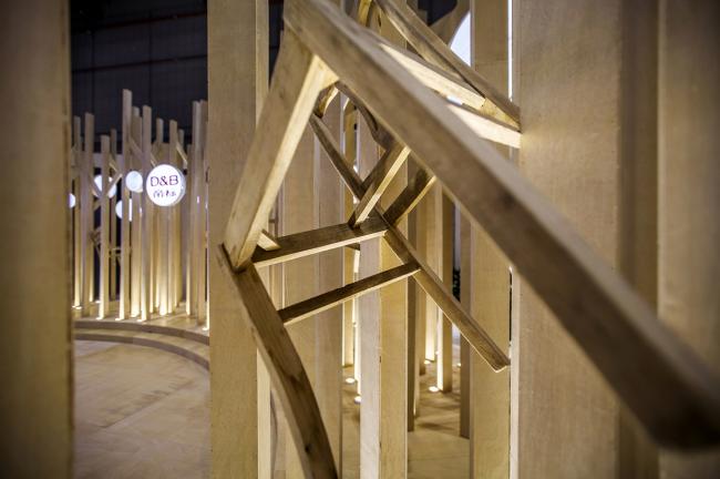 BIM建筑|由家具组成的创意天然空间——2018DDS展览 / TOWO堂晤设计