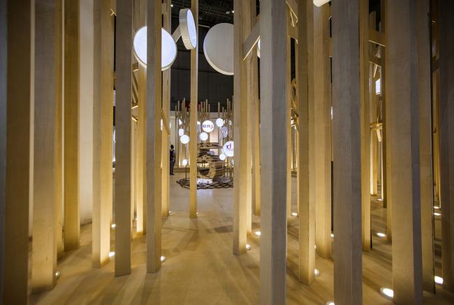 BIM建筑|由家具组成的创意天然空间——2018DDS展览 / TOWO堂晤设计