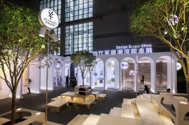 BIM建筑|由家具组成的创意天然空间——2018DDS展览 / TOWO堂晤设计