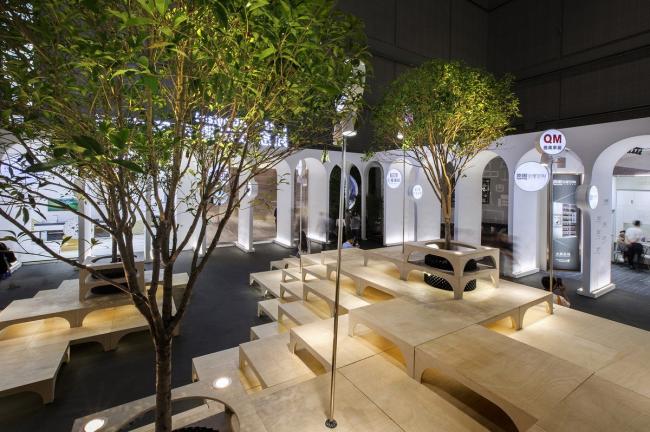 BIM建筑|由家具组成的创意天然空间——2018DDS展览 / TOWO堂晤设计