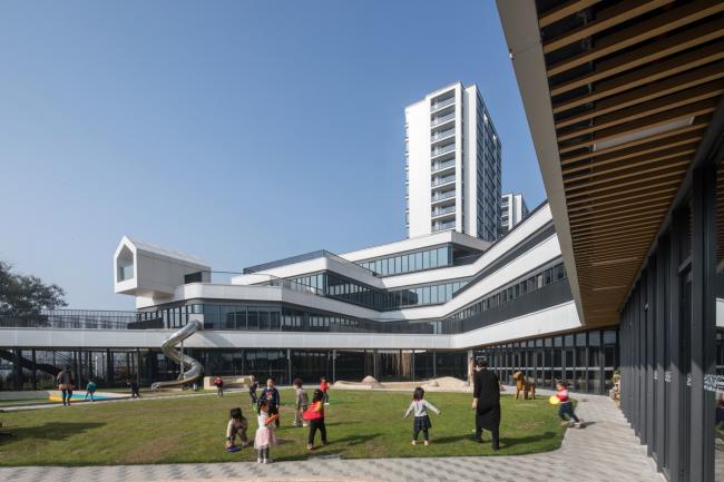 BIM建筑|漂浮的乐土——杭州市浪潮幼儿园 / GLA建筑设计