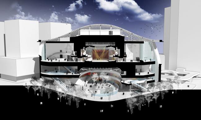 BIM建筑|喷鼻港戏曲中间 / Revery Architecture