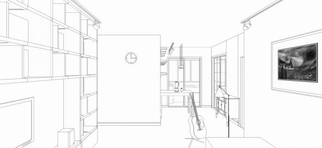 BIM建筑|芳华▪家 格子墙里的日常——建筑师自宅 / 金超，颜闾红