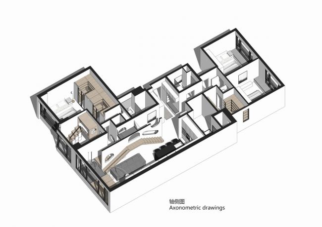 BIM建筑|【墙】宅 上海 / 立木设计研讨室