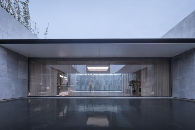 BIM建筑|水与石的江南光影——常州旭辉铂悦天宁生涯艺术馆 / 水石设计