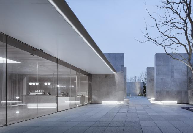 BIM建筑|水与石的江南光影——常州旭辉铂悦天宁生涯艺术馆 / 水石设计