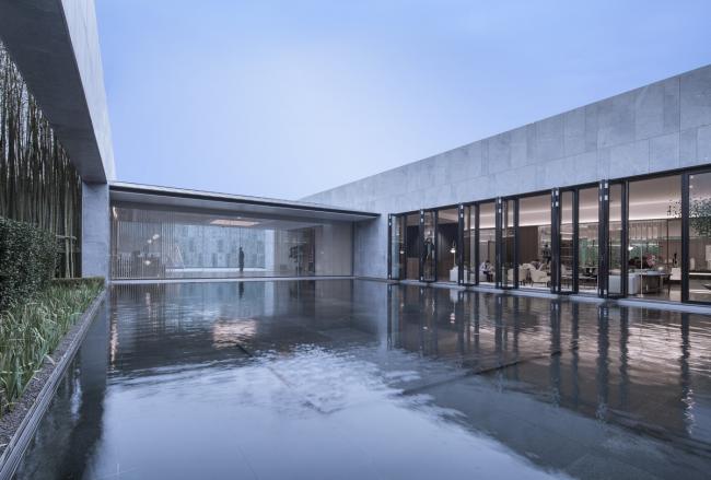 BIM建筑|水与石的江南光影——常州旭辉铂悦天宁生涯艺术馆 / 水石设计