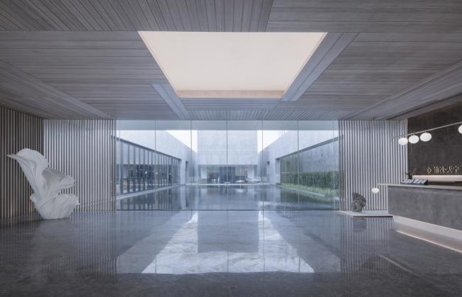 BIM建筑|水与石的江南光影——常州旭辉铂悦天宁生涯艺术馆 / 水石设计