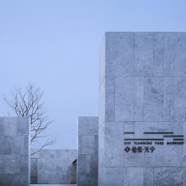 BIM建筑|水与石的江南光影——常州旭辉铂悦天宁生涯艺术馆 / 水石设计