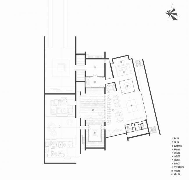 BIM建筑|水与石的江南光影——常州旭辉铂悦天宁生涯艺术馆 / 水石设计