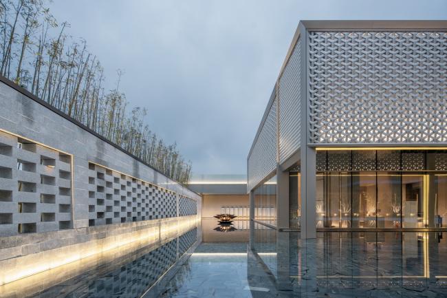 BIM建筑|青松翠柏，镜水院落：重庆万科翡翠公园 / 上海日清建筑设计