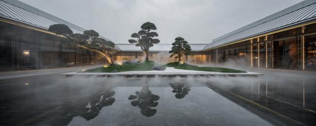 BIM建筑|青松翠柏，镜水院落：重庆万科翡翠公园 / 上海日清建筑设计