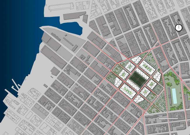 BIM建筑|城市社区内的屋顶球场 / 李樾祺