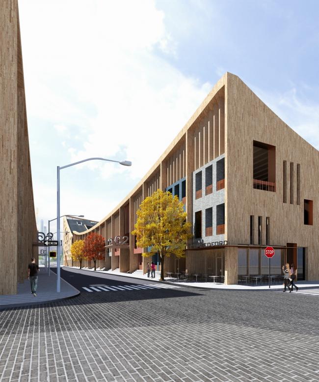 BIM建筑|城市社区内的屋顶球场 / 李樾祺