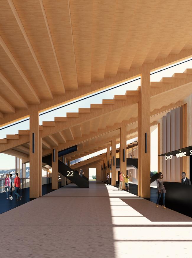 BIM建筑|城市社区内的屋顶球场 / 李樾祺