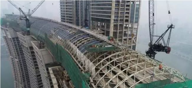 BIM与装配式|三大要点稳控超高层高空连廊施工，缺一不可