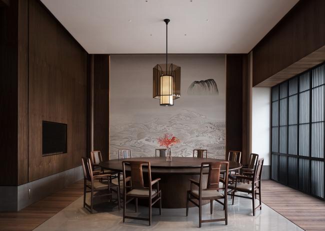 BIM建筑|古朴安静的唐风空间：岁冷三友 / 今古凤凰空间谋划机构