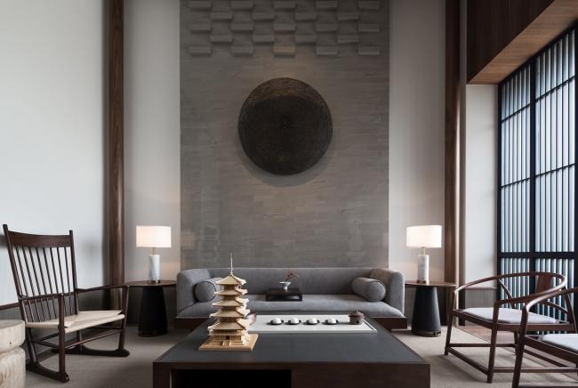 BIM建筑|古朴安静的唐风空间：岁冷三友 / 今古凤凰空间谋划机构