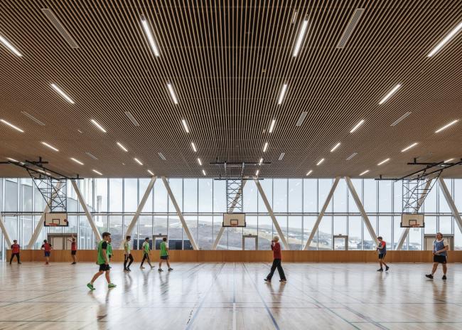 BIM建筑|BIG新作，仿佛峡湾上的漩涡：Glasir 学院