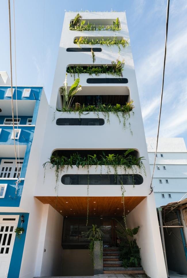 BIM建筑|迎风微笑的垂直花圃室第 / H2