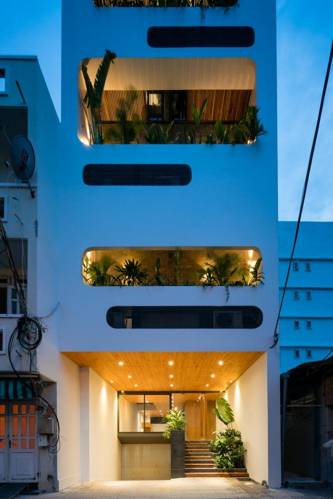 BIM建筑|迎风微笑的垂直花圃室第 / H2