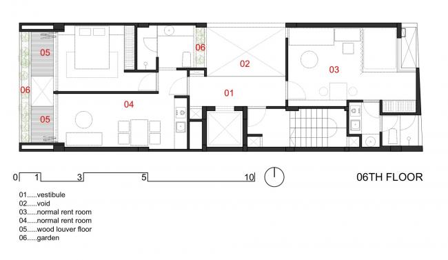 BIM建筑|迎风微笑的垂直花圃室第 / H2