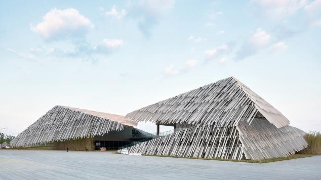 BIM建筑|摄影作品：阳澄湖旅客集散中间 / 隈研吾建筑都会设计事务所