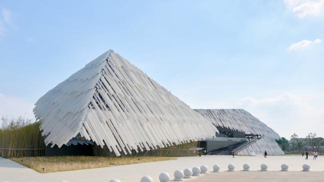 BIM建筑|摄影作品：阳澄湖旅客集散中间 / 隈研吾建筑都会设计事务所