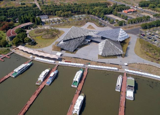 BIM建筑|摄影作品：阳澄湖旅客集散中间 / 隈研吾建筑都会设计事务所