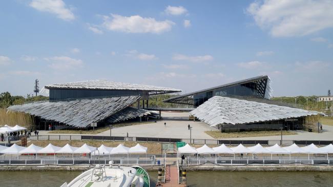 BIM建筑|摄影作品：阳澄湖旅客集散中间 / 隈研吾建筑都会设计事务所