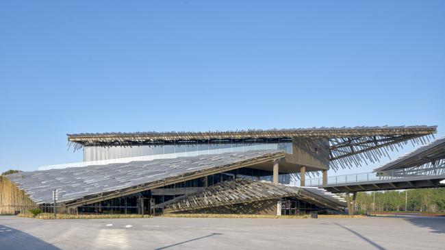 BIM建筑|摄影作品：阳澄湖旅客集散中间 / 隈研吾建筑都会设计事务所