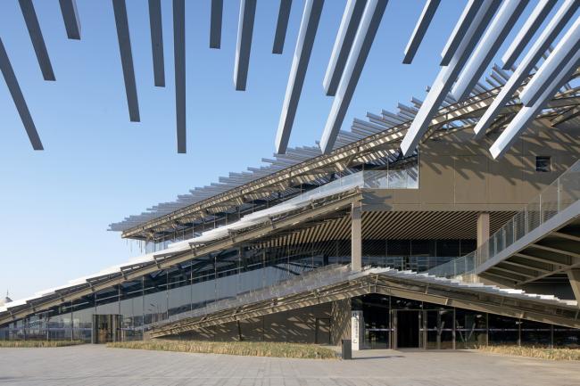 BIM建筑|摄影作品：阳澄湖旅客集散中间 / 隈研吾建筑都会设计事务所