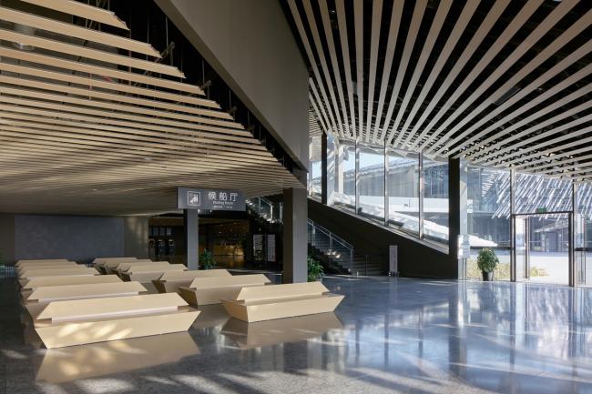 BIM建筑|摄影作品：阳澄湖旅客集散中间 / 隈研吾建筑都会设计事务所