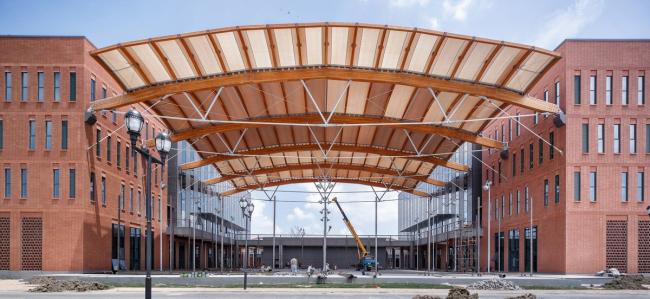 BIM建筑|浙江年夜学国际结合学院（海宁国际校区）综合体育馆 / 浙江年夜学建筑设计研讨院