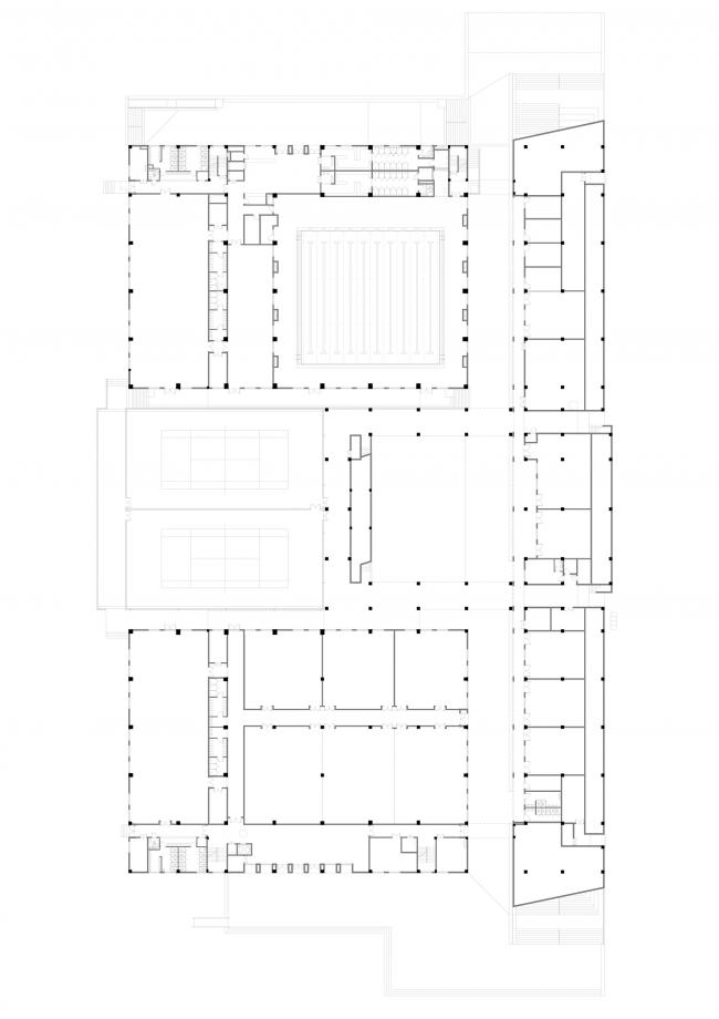 BIM建筑|浙江年夜学国际结合学院（海宁国际校区）综合体育馆 / 浙江年夜学建筑设计研讨院