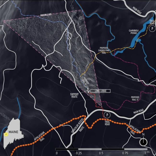 BIM建筑|山间长屋 / 李樾祺